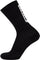 Mons Royale Atlas Merino Crew Sock - Unisex - Black - Big Logo