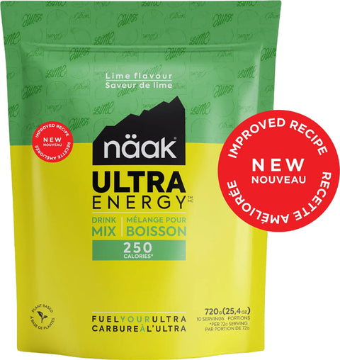 Naak Lime Energy Drink Mix Bag 720g