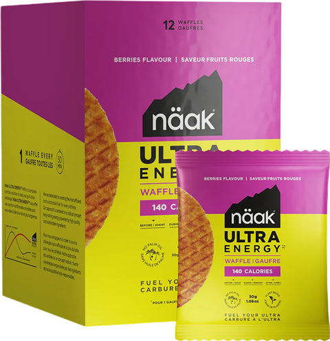 Naak Berries Energy Waffles 30g x 12