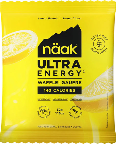 Naak Lemon Energy Waffle 12 x 30g
