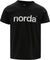norda Relief T-shirt - Unisex - Black