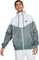Nike Sportswear Windrunner Hooded Jacket - Men's - Smoke Grey - White - Smoke Grey - Black