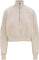 Nike Sportswear Phoenix Fleece 1/4-Zip Cropped Sweatshirt - Women's - Light Orewood Brown - Sail
