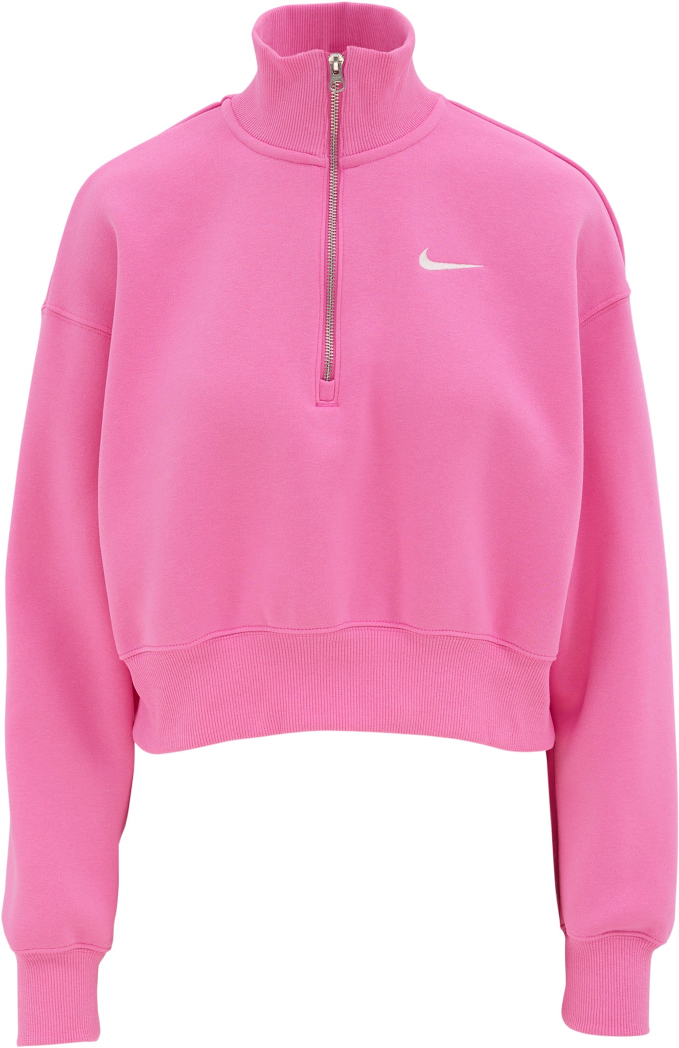 hana① Nike Sportswear Phoenix Fleece 1/4-Zip Cropped Sweatshirt
