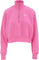 Nike Sportswear Phoenix Fleece 1/4-Zip Cropped Sweatshirt - Women's - Playful Pink - Sail