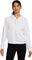 Nike Dri-FIT One Full-Zip French Terry Hoodie - Women's - White - Black