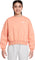 Nike Sportswear Club Fleece Boxy Crew Neck Sweatshirt - Girls - Apricot Agate - White