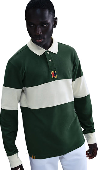 Nike Heritage Tennis Long-Sleeve Polo - Men's