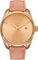 Nixon Thalia Leather Watch - Women's - Light Gold - Tan