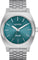 Nixon Time Teller Solar Watch - Men's - Silver - Dusty Blue Sunray