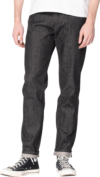 Naked & Famous Easy Guy Jeans - Yatagarasu Selvedge - Black - Men's