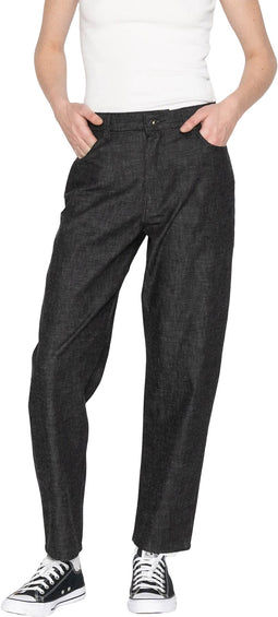 Naked & Famous Bestie Jeans - Black Lightweight Denim - Black - Women's