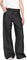 Naked & Famous Wide Wild West Jeans - Black Lightweight Denim - Black - Women's - Black