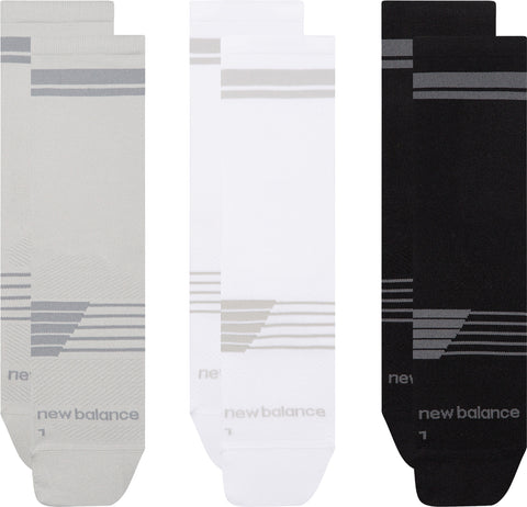 New Balance Pro Run 3 Pack Crew Socks - Unisex