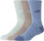 New Balance Active Cushion 3 Pack Crew Socks - Unisex - Assorted Color I