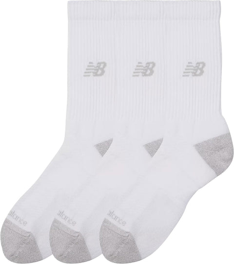 New Balance Active Cushion 3 Pack Crew Socks - Unisex