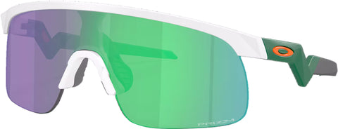 Oakley Resistor Sunglasses - Matte White - Prizm Jade Lens - Youth