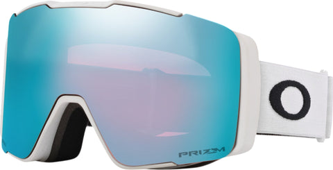 Oakley Line Miner Pro M Snow Goggles - Matte White Strap - Prizm Snow Sapphire Iridium Lens