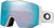 Oakley Line Miner Pro M Snow Goggles - Matte White Strap - Prizm Snow Sapphire Iridium Lens - Prizm Sapphire Irid - Prizm Iced Irid