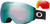 Oakley Flight Deck Pro M Goggles - Matte Black - Prizm Snow Sapphire Iridium Lens - Prizm Sapphire - Prizm Torch