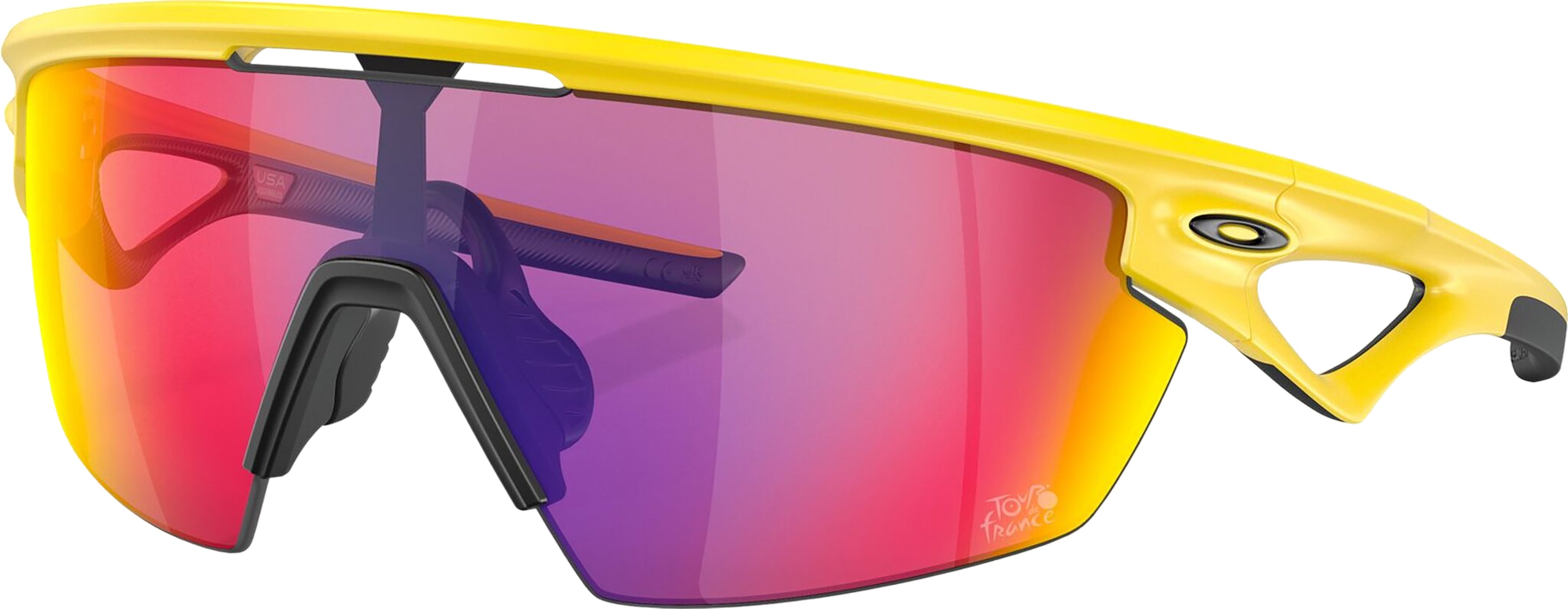 Oakley 2024 Tour De France Sphaera Sunglasses - Matte Yellow