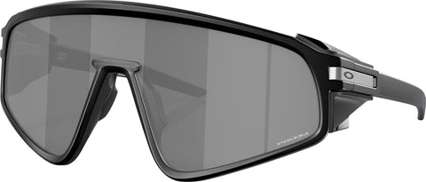 Oakley Latch Panel Sunglasses - Matte Black - Prizm Black Lens -  Men's