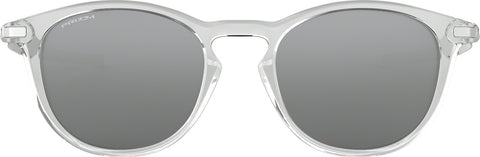 Oakley Pitchman R Sunglasses - Polished Clear - Prizm Black Iridium Lens