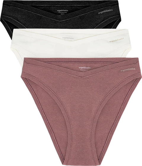 Organic Basics Flex 3-pack Cheeky Briefs - Women's