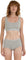 Organic Basics Core Rib Tank Bralette - Women's - Grey Melange