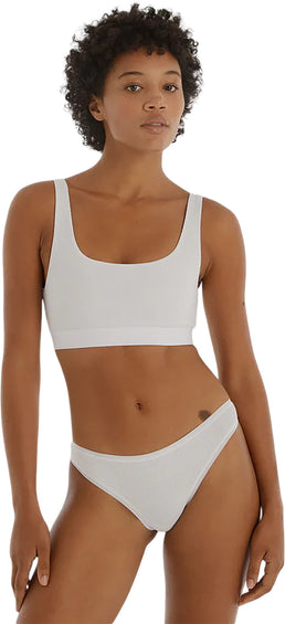 Organic Basics Core Rib Tank Bralette - Women's
