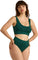 Organic Basics Smooth Bralette - Women's - Deep Forest