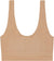Organic Basics Smooth Bralette - Women's - Hazelnut