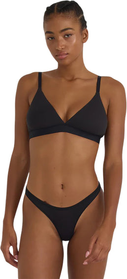 Organic Basics Core Rib Triangle Bralette - Women's