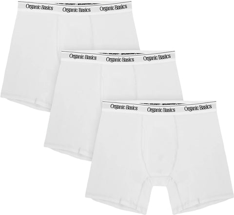 Organic Basics Easy 3-Pack Boxer Briefs - Men's