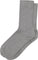 Organic Basics Core Rib 3-Pack Crew Socks - Grey