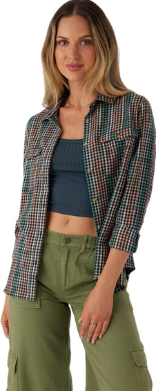 O'Neill Nash Flannel Standard Fit Shirt - Women's