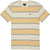 O'Neill Bolder Striped Short Sleeve T-Shirt - Men's - Cream