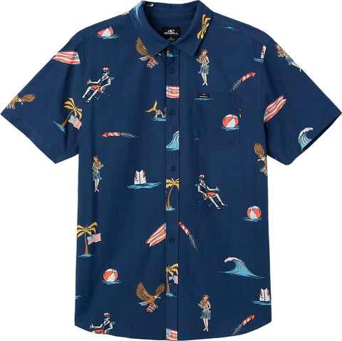 O'Neill Oasis Eco Short Sleeve Button-Up Shirt - Boys