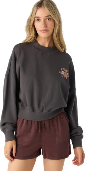 O'Neill Moment Crop Crew Neck Sweatshirt - Women's