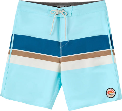 O'Neill Cruzer Stripe Scallop Boardshorts 18
