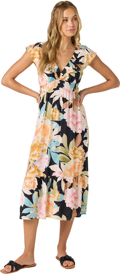 O'Neill Zetta Woven Midi Dress - Women's