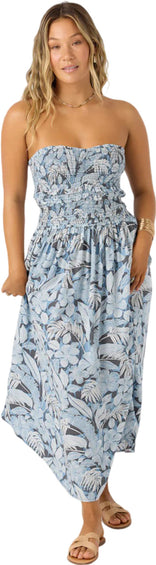 O'Neill Devyn Palmetto Floral Midi Dress - Women's
