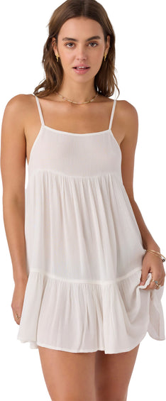O'Neill Saltwater Solids Rilee Woven Cover-Up Mini Dress - Women's