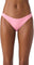 O'Neill Saltwater Solids Rib Rockley Bikini Bottom - Women's - Sachet Pink