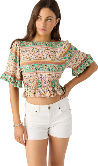 O'Neill Harlow Short Sleeve Woven Top - Women's