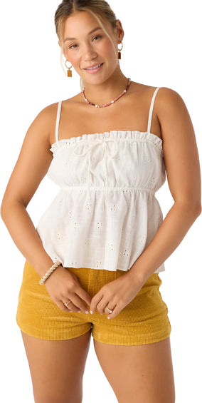 O'Neill Alexia Short Sleeve Woven Tank Top - Women's