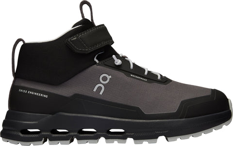 On Cloudhero Mid-Cut Waterproof Hiking Shoes - Kids