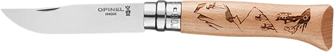 Opinel N°08 Engraved Hiking Knife