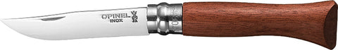 Opinel Padouk No.06 Polished Stainless Steel Folding Knife
