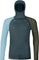 Ortovox 120 Comp Light Base Layer Hoody - Men's - Dark Arctic Grey